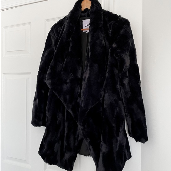 BRAND NEW!!  JACK by BB Dakota Warm Thoughts Faux Fur Jacket - Picture 6 of 6